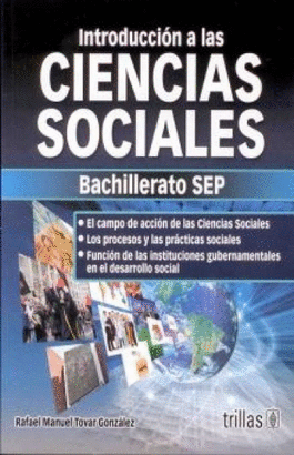 INTRODUCCION A LAS CIENCIAS SOCIALES BACHILLERATO SEP TOVAR GONZALEZ