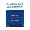 ESTADISTICA PARA ADMINISTRACION 4EDIC LEVINE DAVID M KREHBIEL