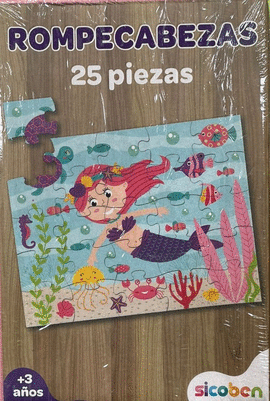 ROMPECABEZAS SIRENA 25 PZAS