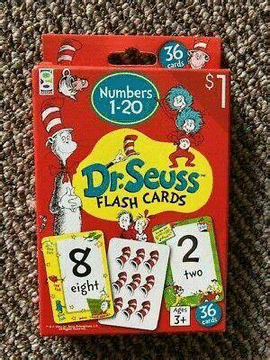 FLASH CARDS DR. SEUSS NUMBERS 1 - 20