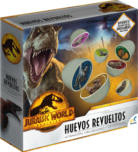 JCA-3444 HUEVOS REVUELTOS JURASSIC WORLD