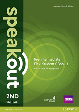 SPEAKOUT PRE-INTERMEDIATE FLEXI STUDENTS' BOOK 1 WITH MYENGLISHLAB PACK