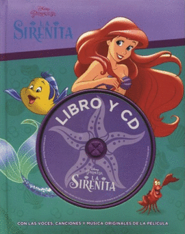 DISNEY LIBRO Y CD LA SIRENITA