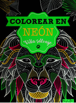 VIDA SALVAJE COLOREAR EN NEON