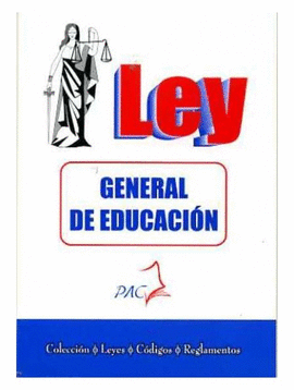 LEY GENERAL DE EDUCACION