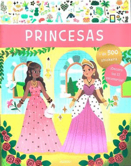 LIBRO DE STICKERS PRINCESAS